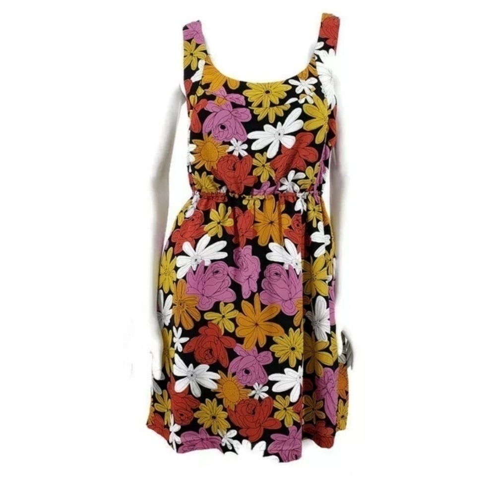 We Love Vera Floral Dress with Pockets Small